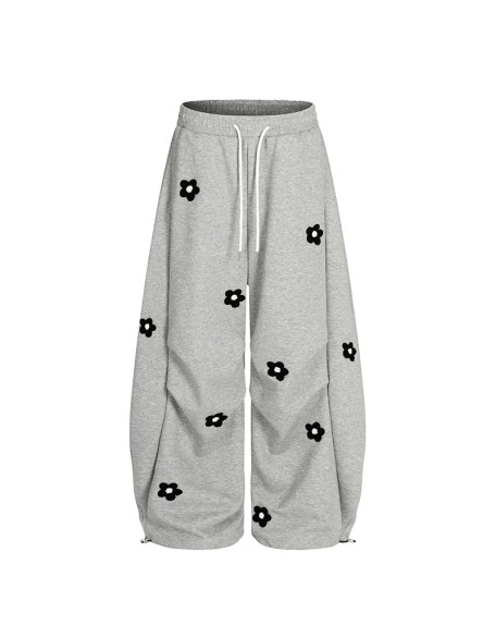 Fresh women's printed youthful casual pants