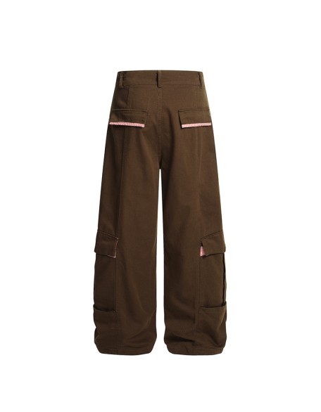 Women's Casual Pleated Youthful Fashion Work Pants