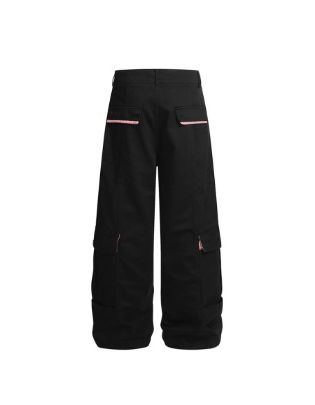 Women's Casual Pleated Youthful Fashion Work Pants