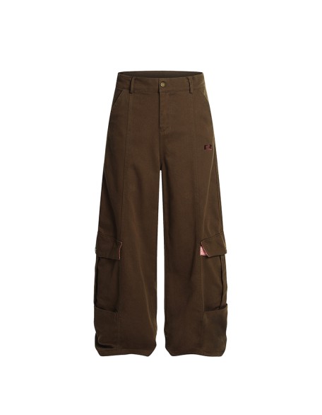 Women's Casual Pleated Youthful Fashion Work Pants