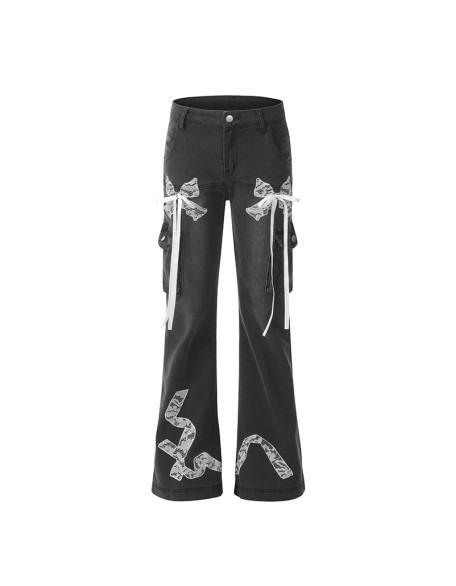 Street Fashion Women's Micro-Flared Jeans